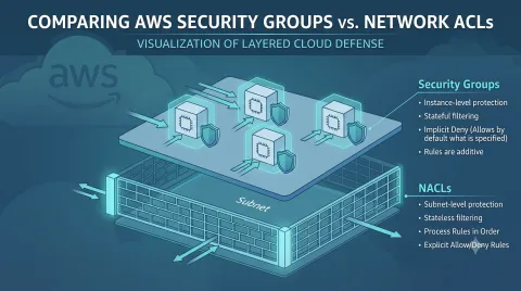 AWS Security Groups vs. NACLs